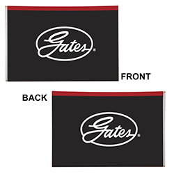 Gates 4' X 6' Double-Sided Flag